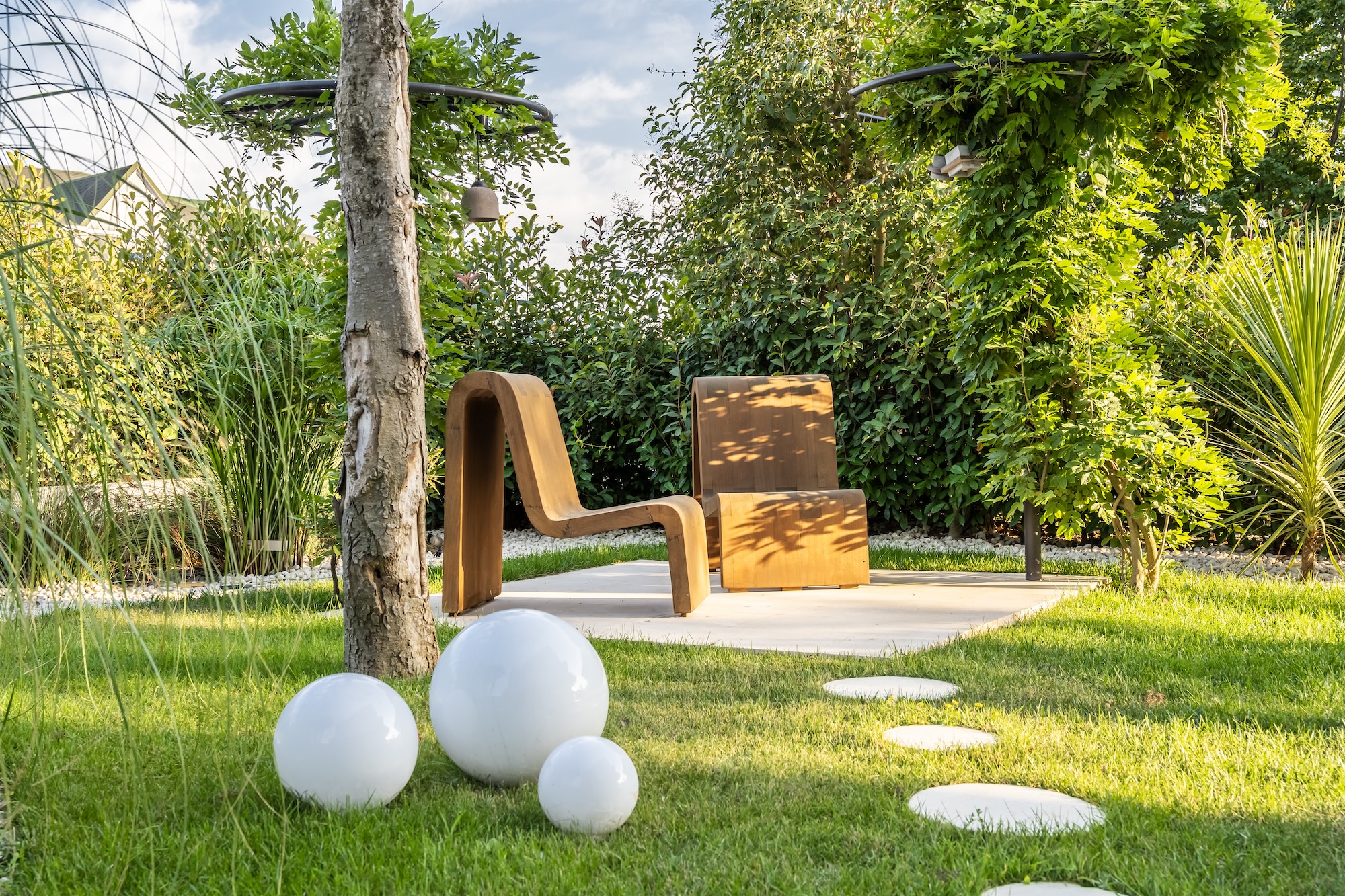 Acarkent Villas garden setting