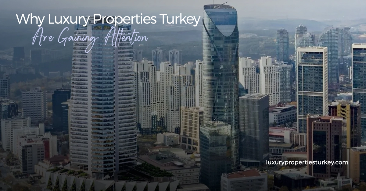 Luxury residence in Istanbul’s city center – perfect for buying property in Turkey