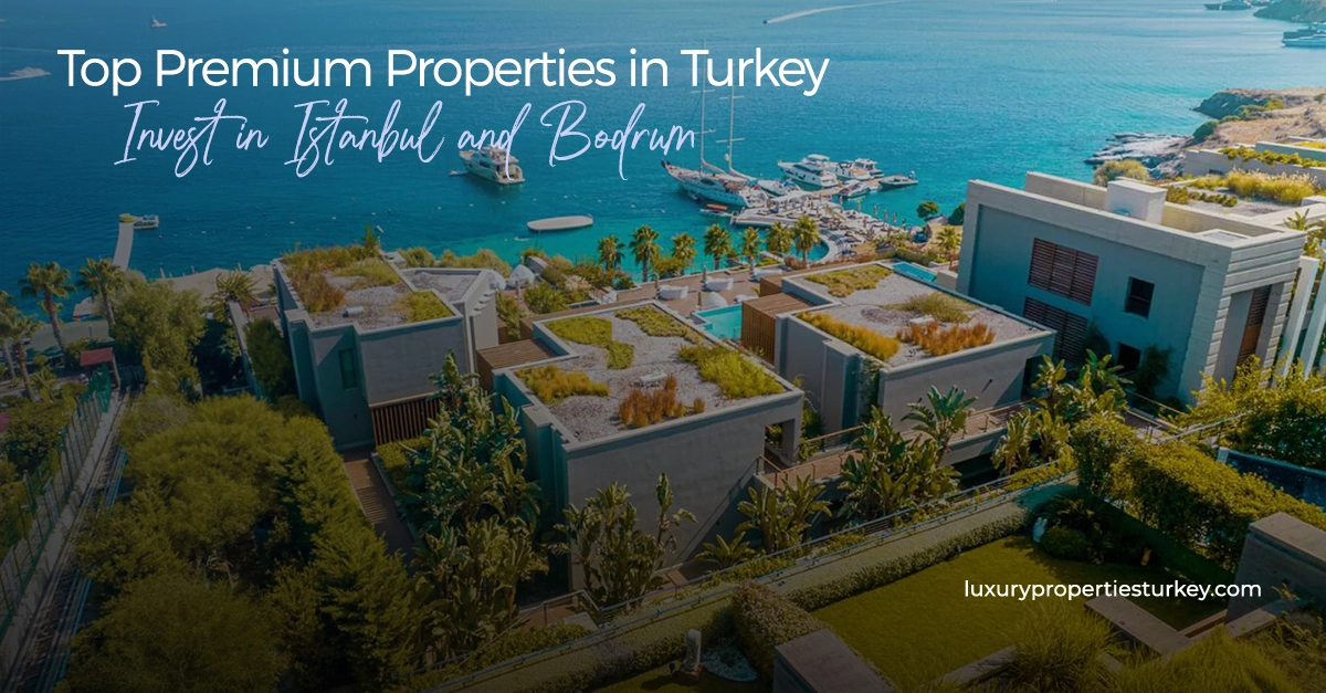 Premium properties in Turkey offering luxury living in Istanbul, Bodrum, and beyond with stunning views and top-notch amenities.