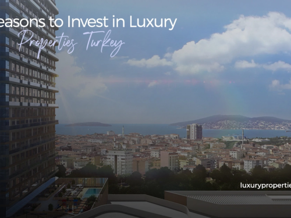 Luxury apartments and premium real estate projects in Turkey, featuring sea views and modern architecture.