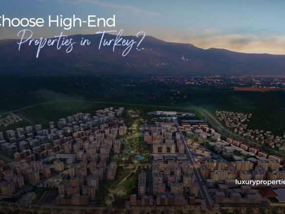High-end properties in Turkey, including luxury apartments in Istanbul and Bodrum villas, offering prime investment opportunities.
