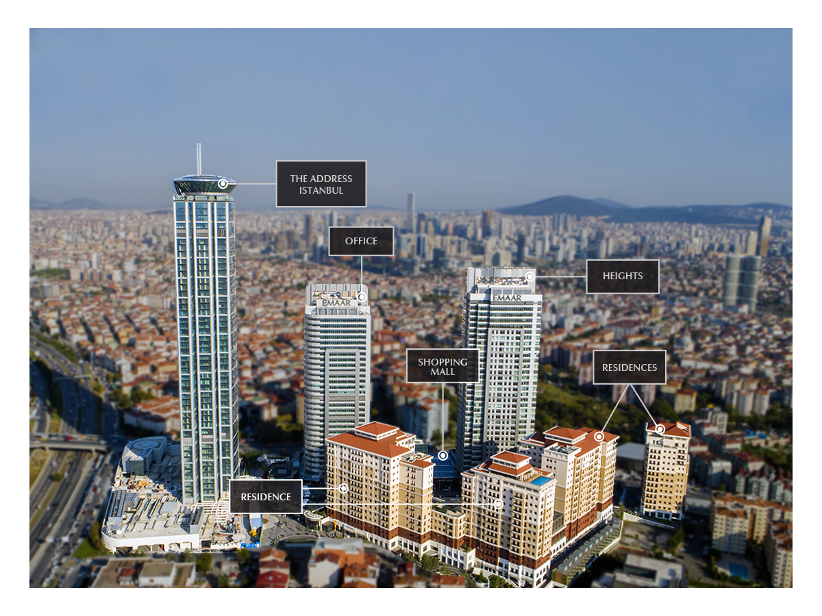 Address Residences Istanbul exterior