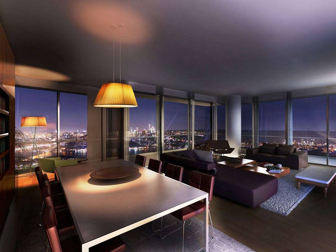 Zorlu Center Istanbul Residence Dining Area