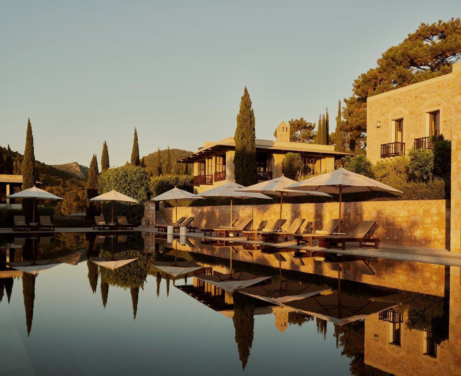 Amanruya, the existing Aman resort on the Bodrum Peninsula